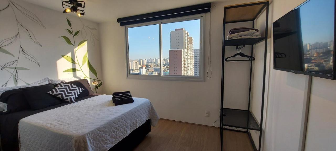 Studio - O Seu Melhor Lugar No Bras 200 Mts Metro São Paulo Eksteriør billede